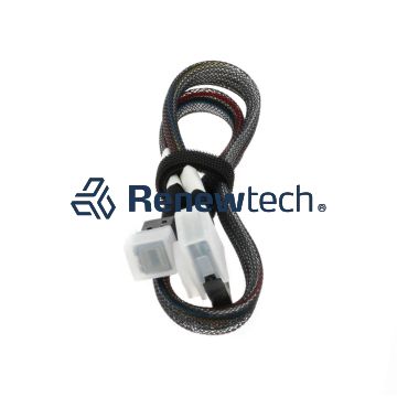 SUPERMICRO CBL-SAST-0657 - Straight MiniSAS HD to Right Angle MiniSAS 0.55m 