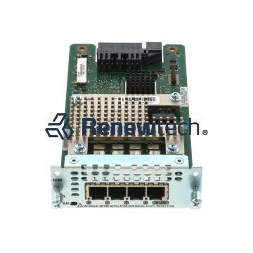 4-Port Network Interface Module - FXS. FXS-E and D