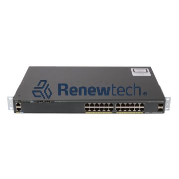 CISCO WS-C2960X-24TS-LL - Cisco Catalyst 2960X Series 24-Port switch (24x Base-T, 2x SFP) Integrated PSU, LAN Lite