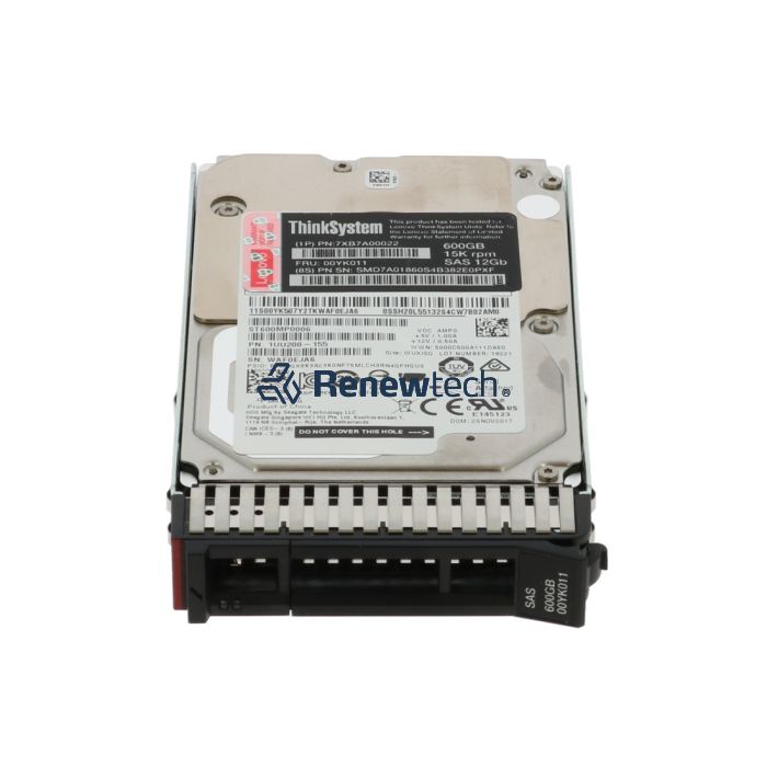 ThinkSystem 2.5in 600GB 15K SAS 12Gb Hot Swap