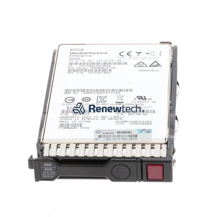 HP 800GB SAS 12G ME SFF SSD for G8-G10 Servers